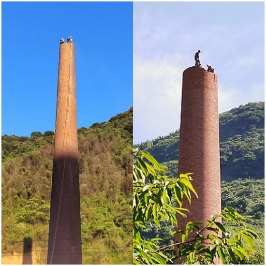 磚煙囪人工拆除需要注意哪些安全措施？
